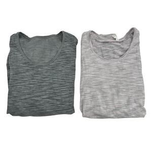 Under Armour threadborne neutral long sleeve workout tops thumb holes sz medium